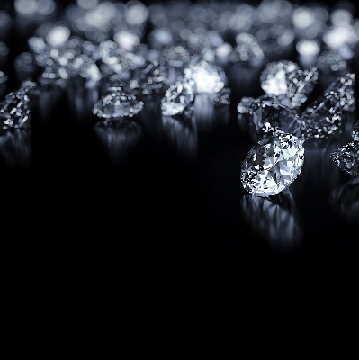 Roleta na balkónové dvere s diamantmi a trblietkami