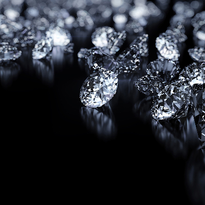 Roleta na balkónové dvere s diamantmi a trblietkami