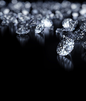 Roleta na balkónové dvere s diamantmi a trblietkami