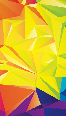 Vnútorná roleta na okno vo farebnom origami vzore