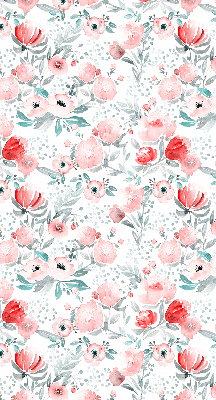 Vnútorná roleta na okno s motívom ružového maku