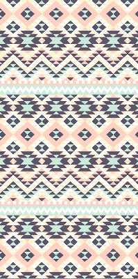 Roleta na balkónové dvere v trojuholníkovom vzore