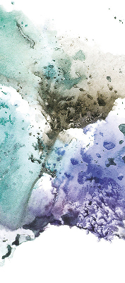 Roleta na balkónové dvere s motívom namaľovaného obrazu