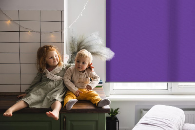 Roleta na balkónové dvere vo fialovej farbe