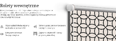 Vnútorná roleta na okno prekladacia