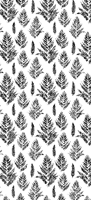 Roleta na balkónové dvere s motívom maľovaných listov