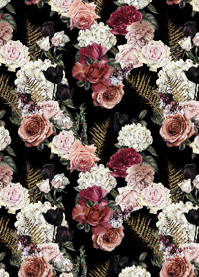 Vnútorná roleta na okno kytica ruží