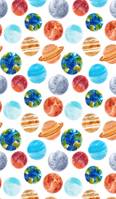 Roleta na balkónové dvere s motívom planét