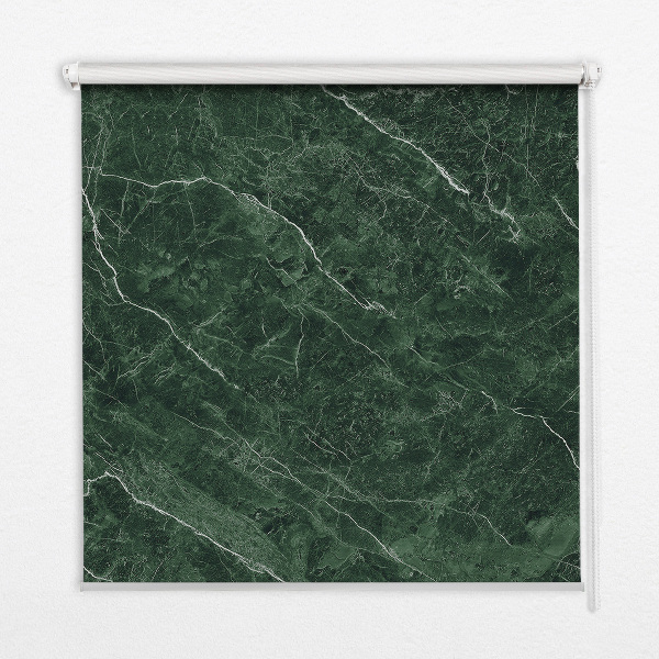 Roleta na okno v zelenom mramorovom prevedení