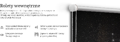 Vnútorná roleta na okno hviezdy na oblohe
