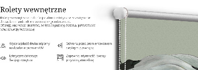 Vnútorná roleta na okno žeriav za letu