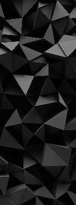 Vnútorná roleta na okno čierne origami