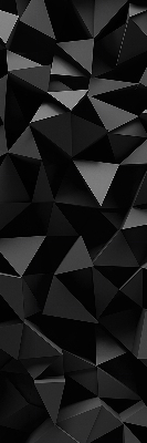 Vnútorná roleta na okno čierne origami