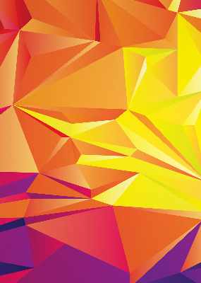 Vnútorná roleta na okno farebný vzor origami