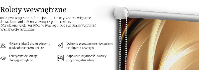 Vnútorná roleta na okno v kovovom vyhotovení