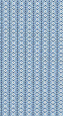 Vnútorná roleta na okno v modrom prevedení s tvarovaným vzorom