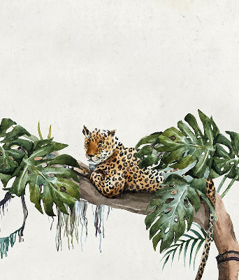 Zatemňovacia roleta s motívom gepardov na konári