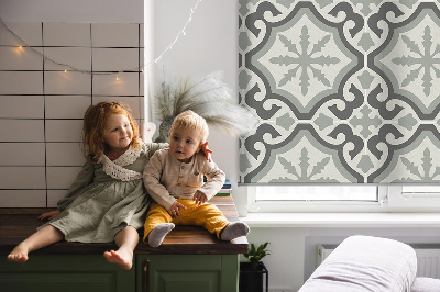 Zatemňovacia roleta s motívom marockých dlaždíc