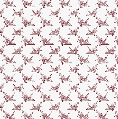 Vnútorná roleta na okno origami labute