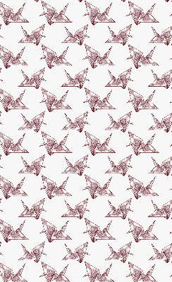 Vnútorná roleta na okno origami labute