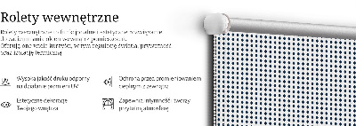 Roleta na okno čierne ovály