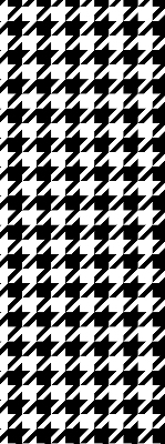 Vnútorná roleta na okno s geometrickým vzorom