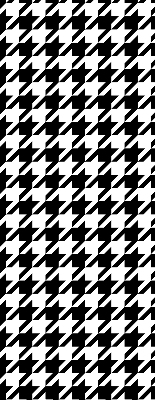 Vnútorná roleta na okno s geometrickým vzorom