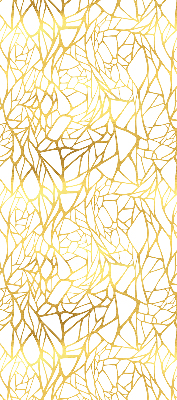 Zatemňovacia roleta v žltom vzore
