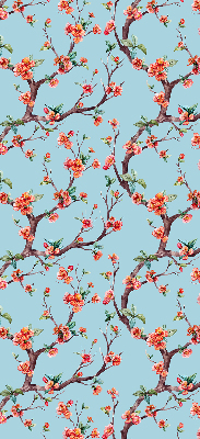 Roleta na okno s motívom púčikov kvetov zo stromov