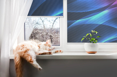 Zatemňovacia roleta farebná animácia
