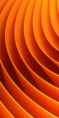 Vnútorná roleta na okno v oranžovej abstrakcii