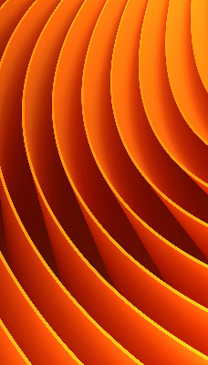 Vnútorná roleta na okno v oranžovej abstrakcii