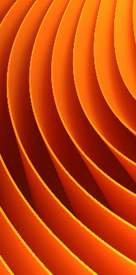 Vnútorná roleta na okno v oranžovej abstrakcii