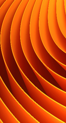 Vnútorná roleta na okno v oranžovej abstrakcii