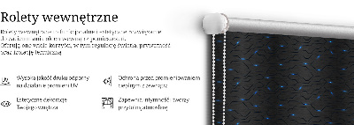 Vnútorná roleta na okno s technológiou