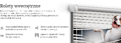 Zatemňovacia roleta s motívom psa