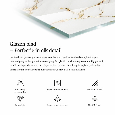 Dekoratívna doska stola Dekoratívne mozaiky s detailmi