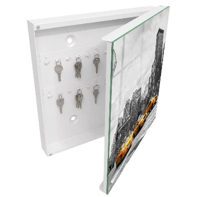 Skrinka na kľúče vintage Mestská energia