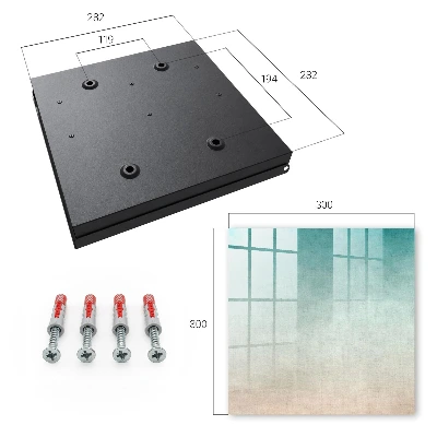 Skrinka na kľúče vintage Jemný gradient