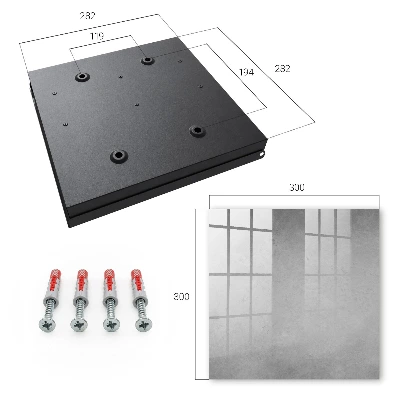 Skrinka na kľúče do bytu Sivá abstrakcia