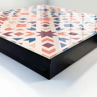 Skrinka na kľúče vintage Geometrický vzor
