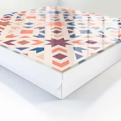 Skrinka na kľúče vintage Geometrický vzor
