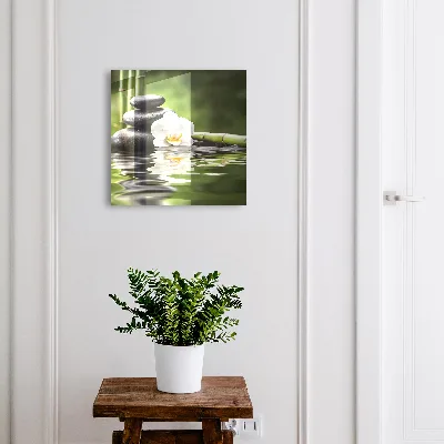 Skrinka na kľúče vintage Zenová orchidea