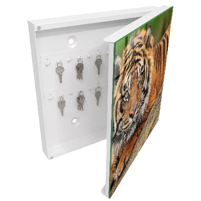 Skrinka na kľúče Tiger odpočíva