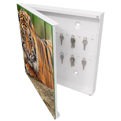Skrinka na kľúče Tiger odpočíva