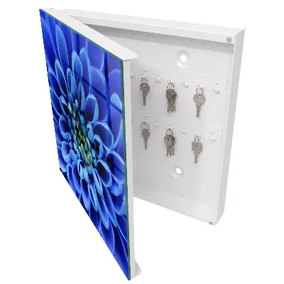 Skrinka na kľúče Modrý kvet