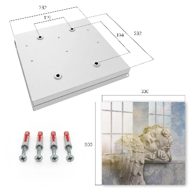 Skrinka na kľúče Spiaci anjel