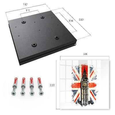 Skrinka na kľúče Britský symbol