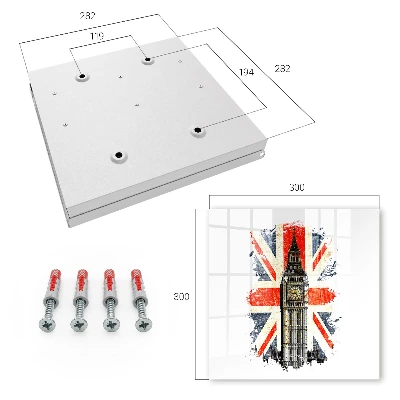 Skrinka na kľúče Britský symbol