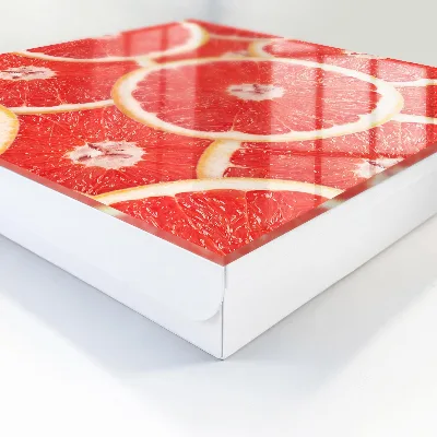 Skrinka na kľúče vintage Plátky grapefruitu